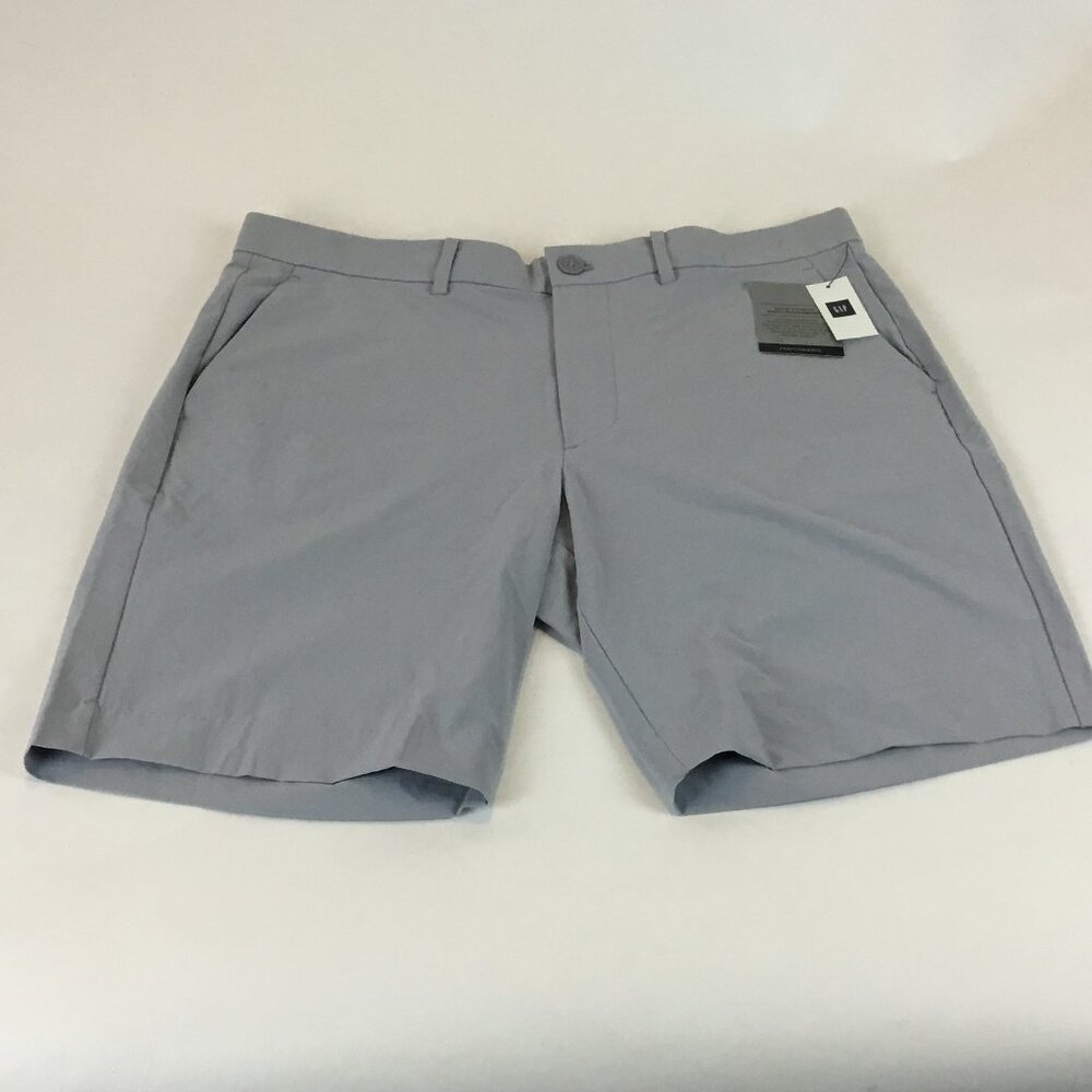 (NWT) Gap Fit Gray Khaki Shorts
